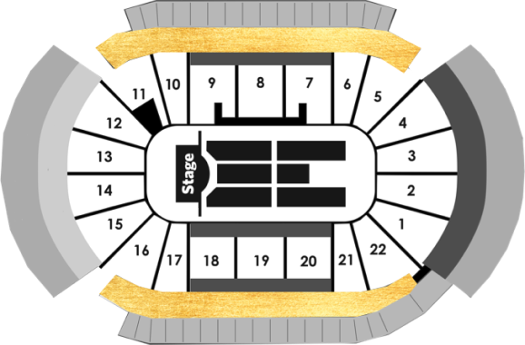 Luxury Suite seating map