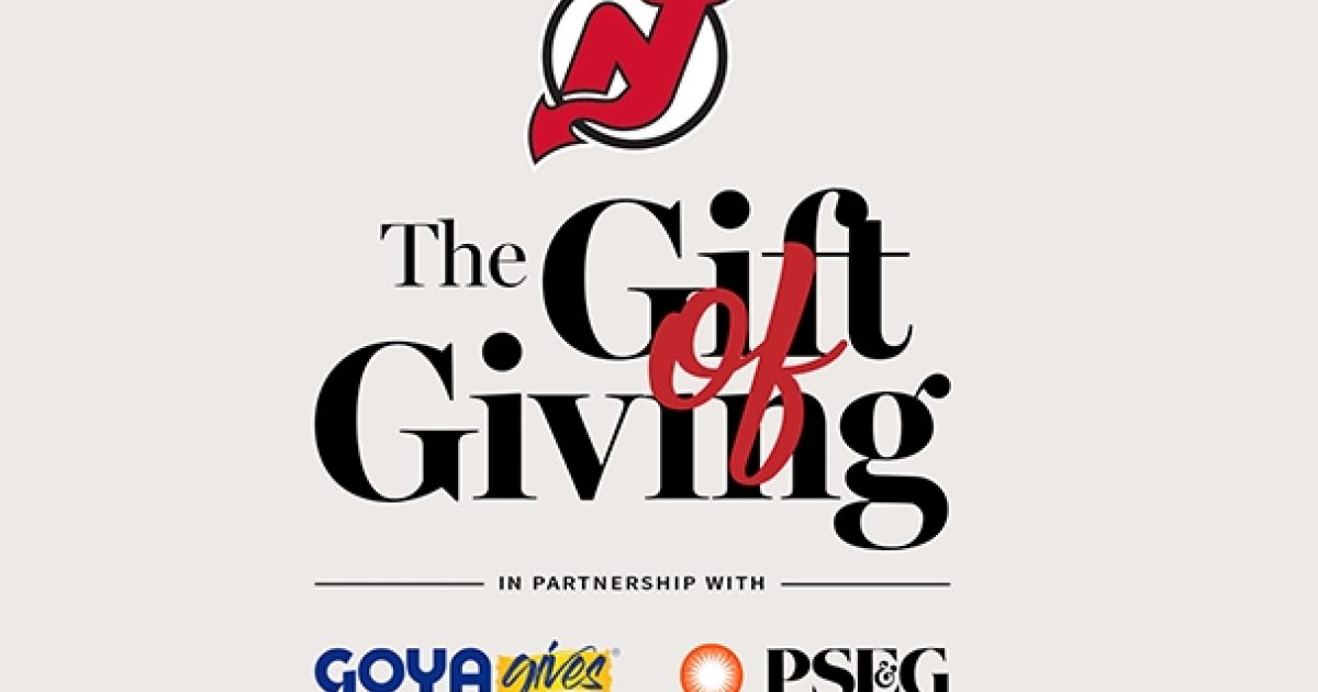 Prudential Center, New Jersey Devils Launch Gift of Giving